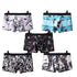 Men's Ultra Soft Material Ice-Silk Men's Shorts Underwear Men's Brief Boxer Free Size ( Pack of 2)