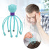 Octopus Hand Held Massager, Head Massager Scalp with Squid Shape